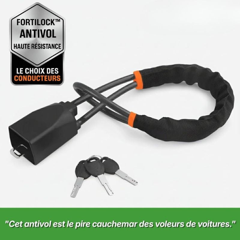 FORTILOCK - Verrouille ton volant comme un confre-fort
