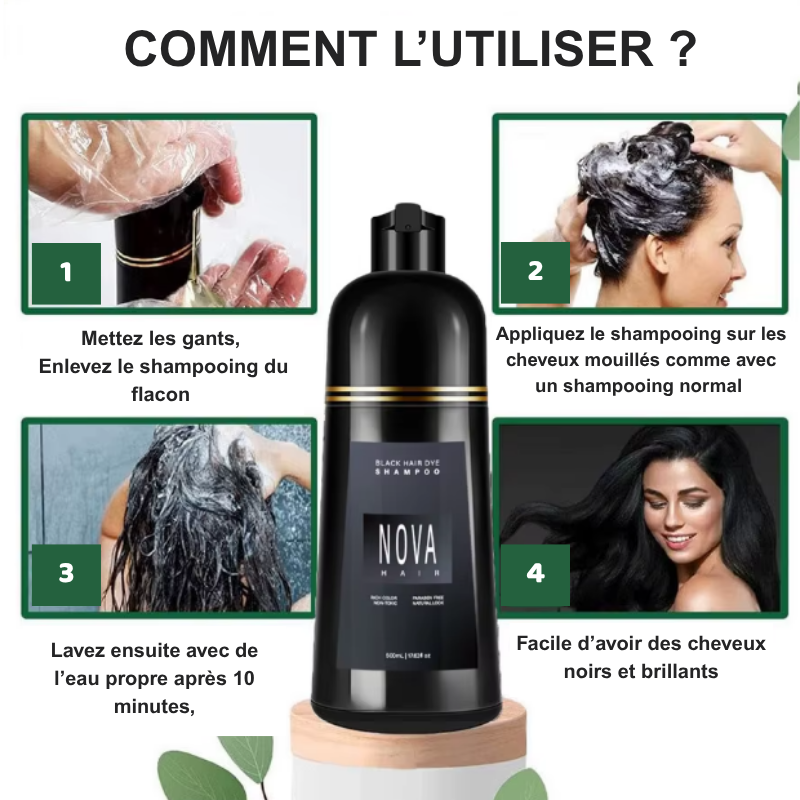 Shampooing colorant instantané Nova Hair