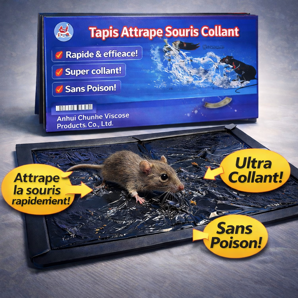 Tapis piège à souris collante (3 Achetés = 1 offert )